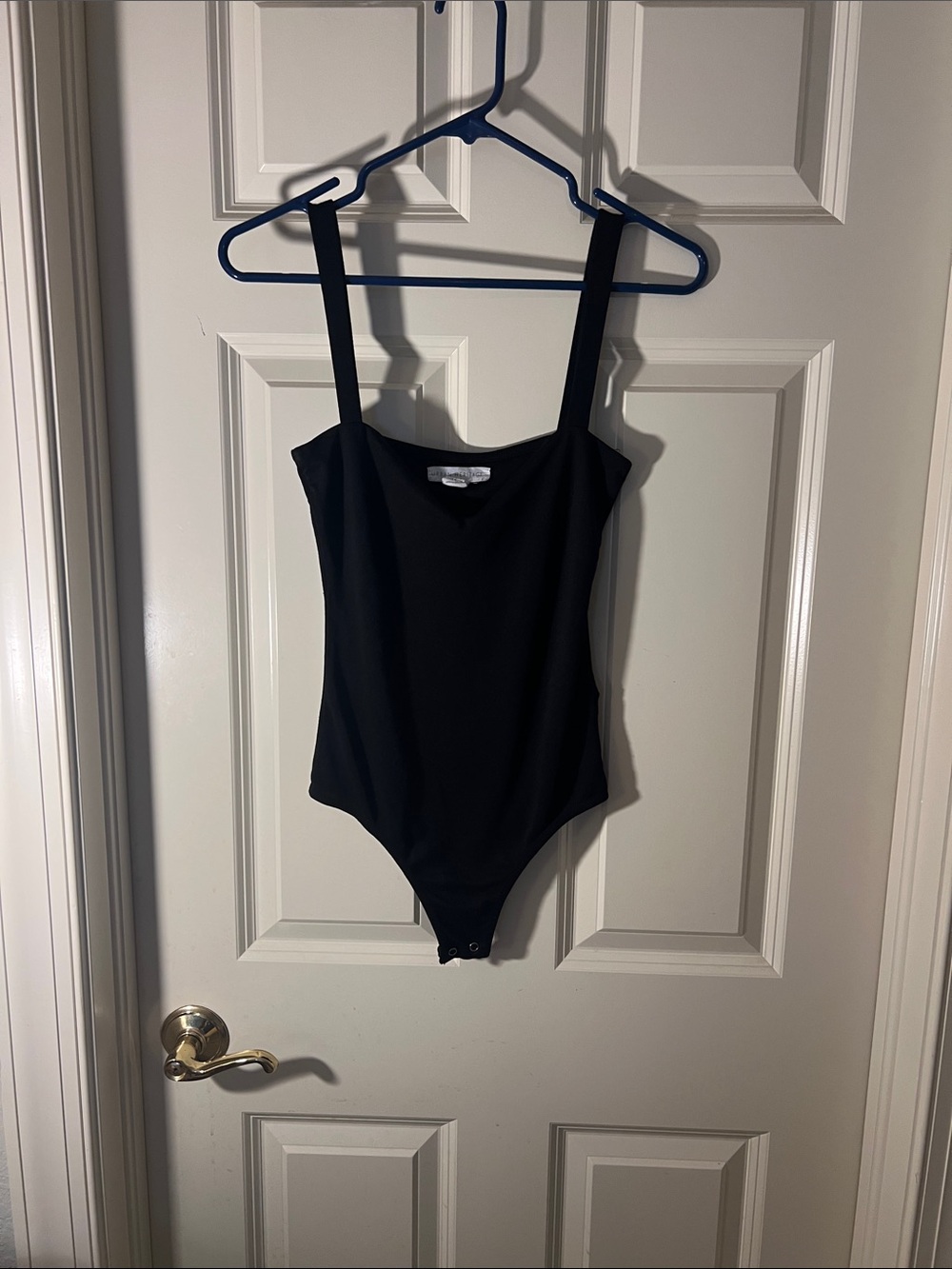 Urban Heritage Black Square Neck Bodysuit
